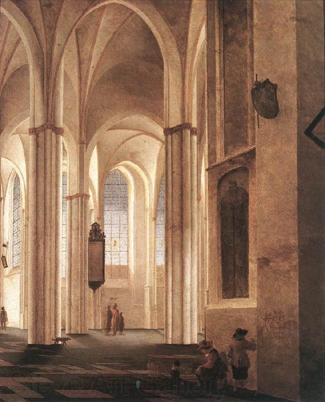 Pieter Jansz Saenredam The Interior of the Buurkerk at Utrecht Norge oil painting art
